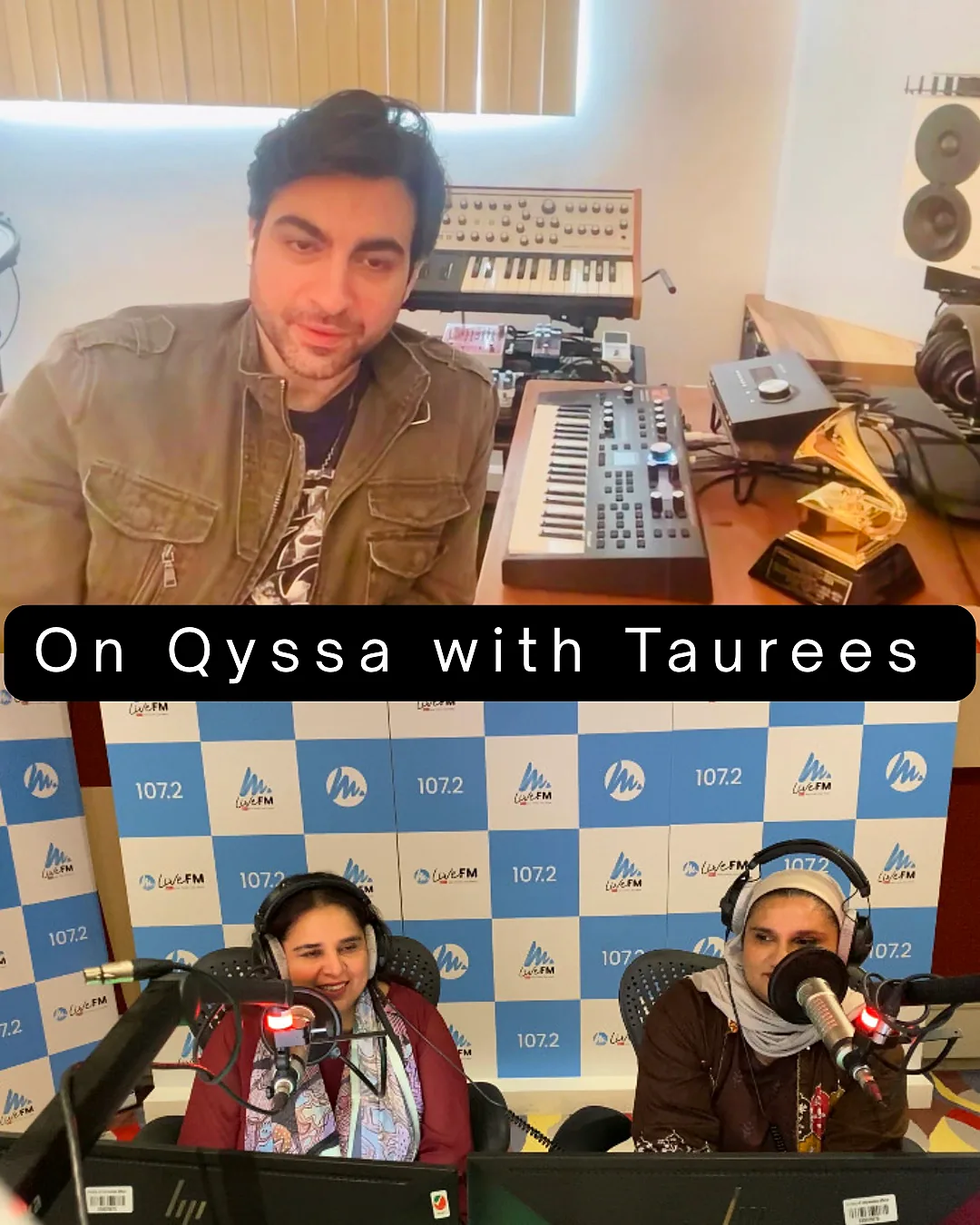 On Qyssa with Grammy winner Taurees Habib